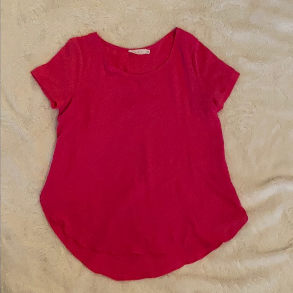 Pink blouse
